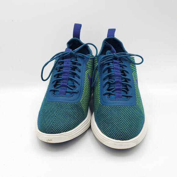 Nike Lunarelite Sky HI JCRD 654169-400 Blue green women's size 8 rare - Picture 7 of 9